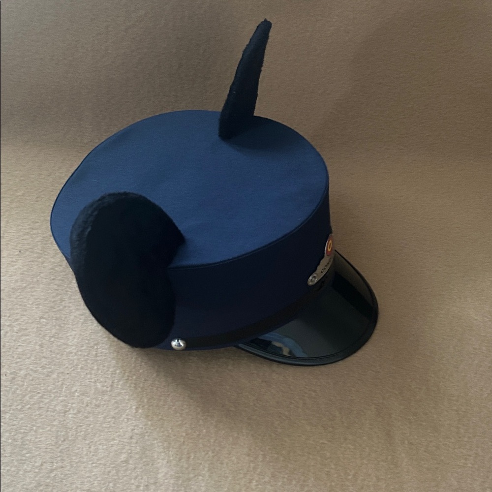 Disney California Adventure Navy Blue Conductor Hat with Ears - Picture 5 of 6